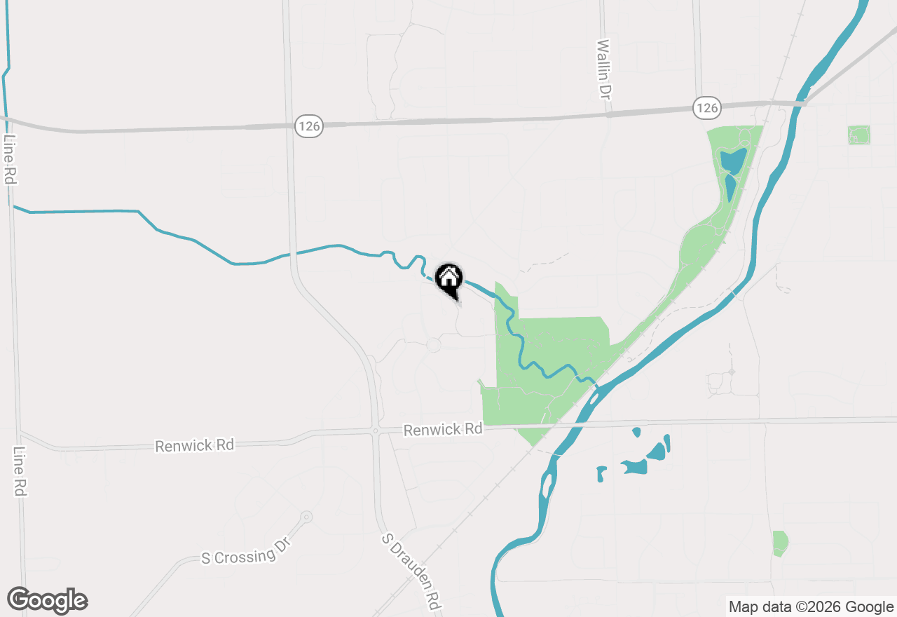 Map of 25204 W Indian Boundary Court, Plainfield, IL 60544