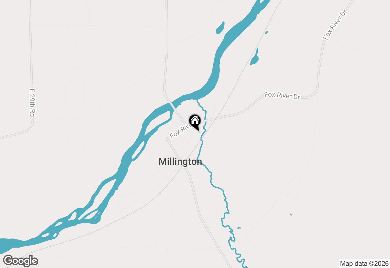 Map of 211 Bridge Street, Millington, IL 60537
