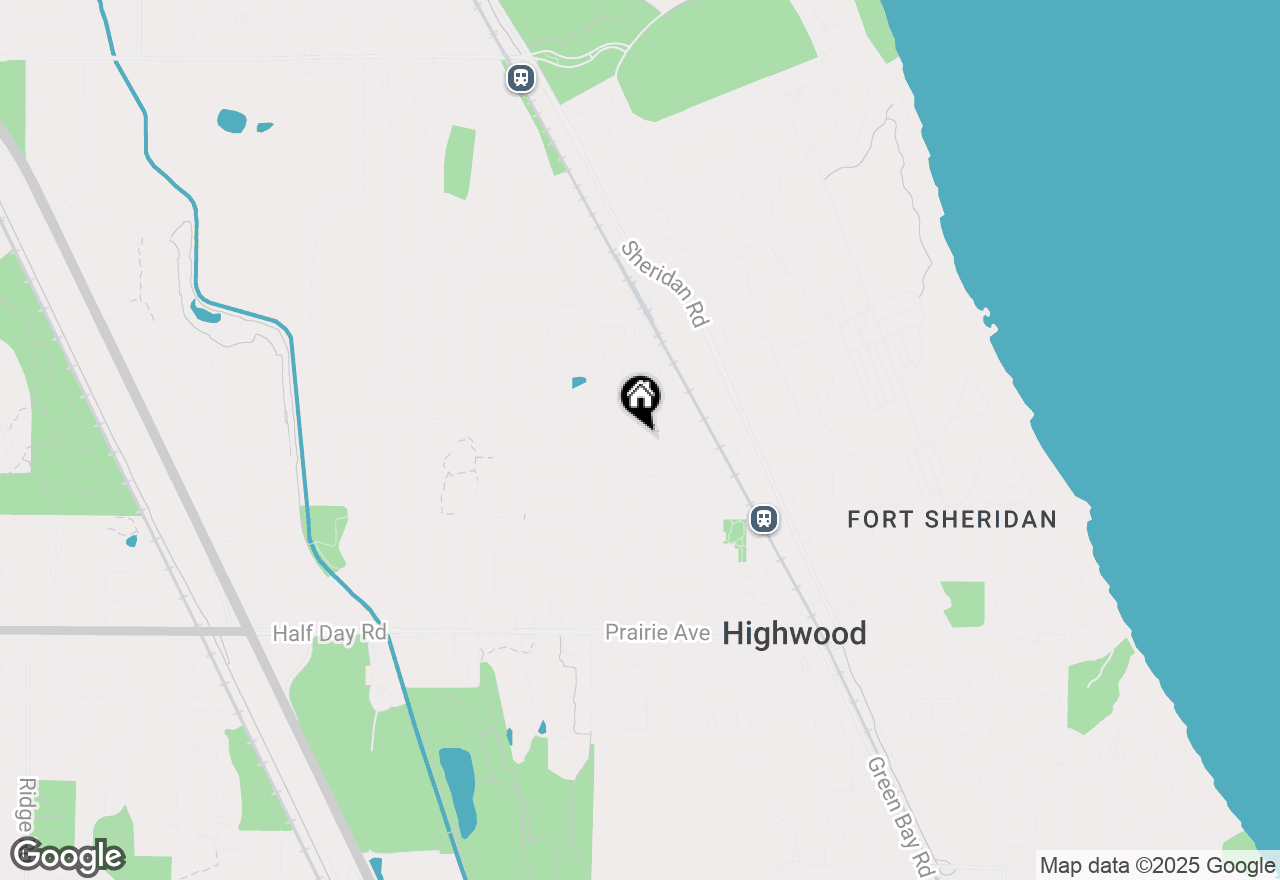 Map of 522 N Central Avenue, Highwood, IL 60040