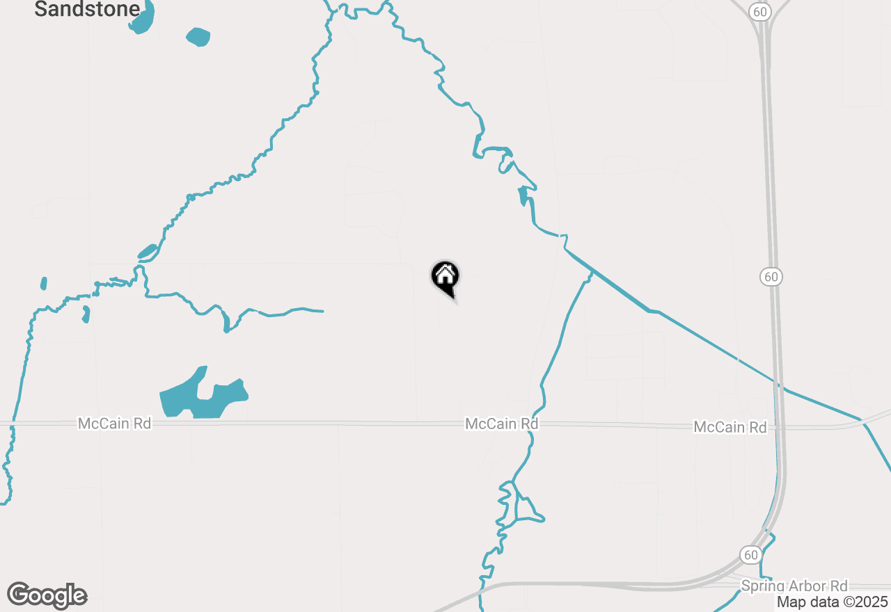 Map of 1029 Engelhardt Strasse Street, Jackson, MI 49201