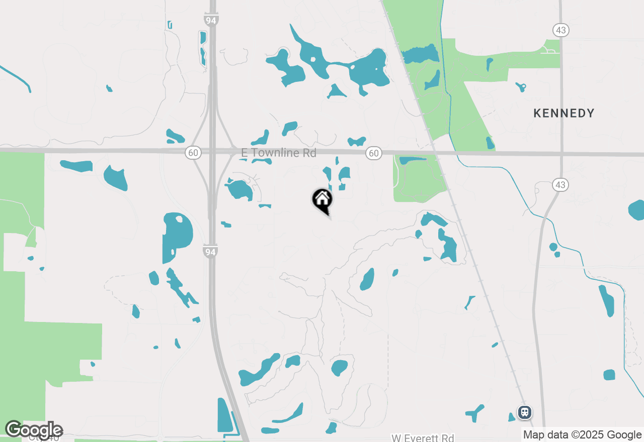Map of 1835 W North Pond Lane, Lake Forest, IL 60045