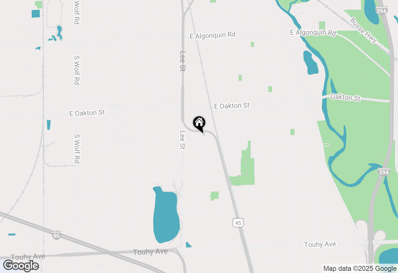 Map of 1766 Ash Street, Des Plaines, IL 60018