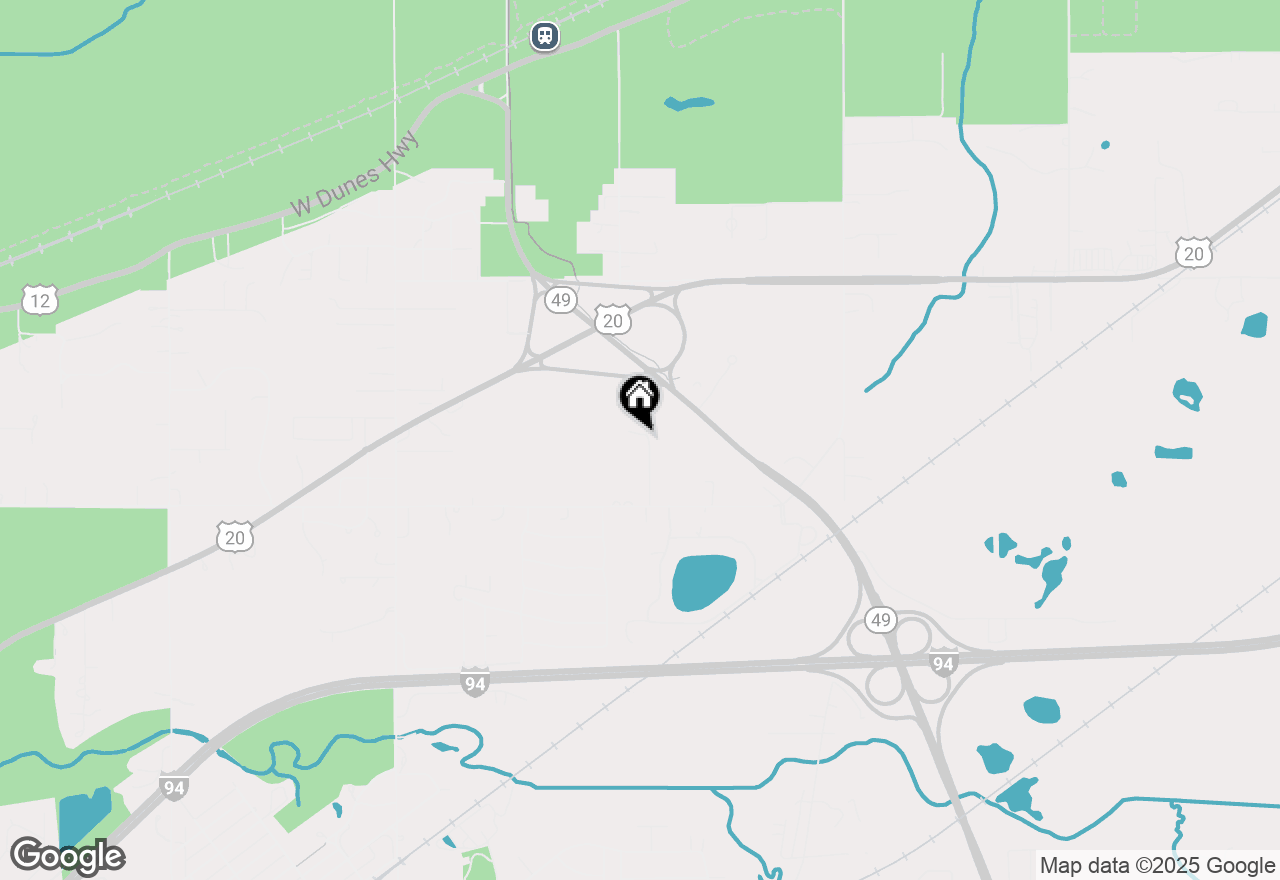 Map of 1160 Cardinal Court, Porter, IN 46304