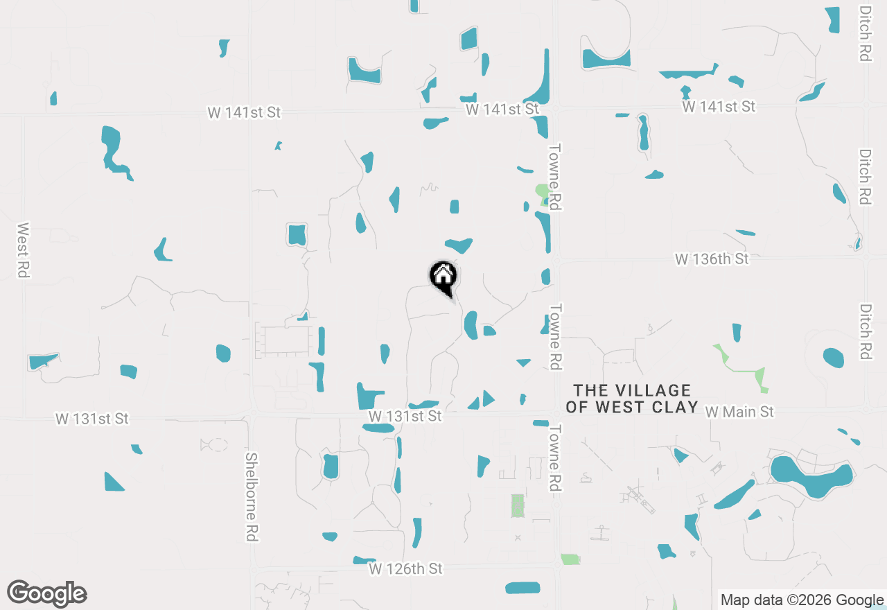 Map of 13472 Lorenzo Boulevard, Carmel, IN 46074