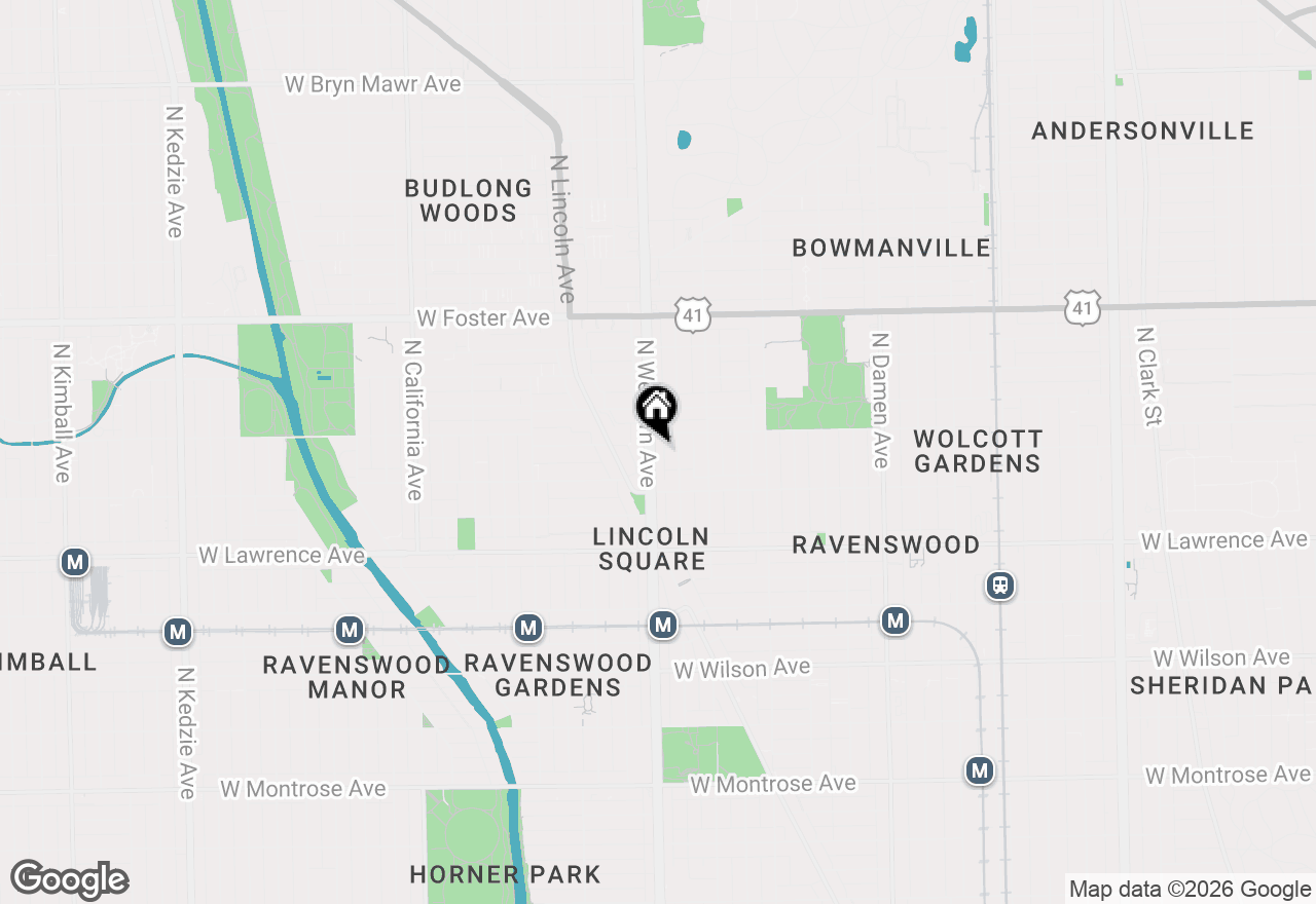 Map of 4949 N Western Avenue, Chicago, IL 60625