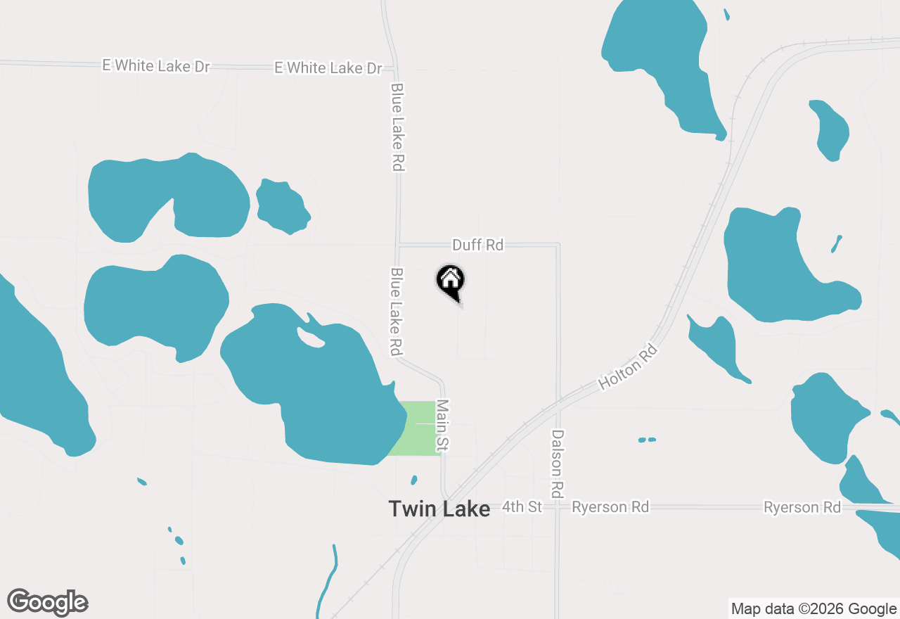 Map of 6471 Scott Road, Twin Lake, MI 49457