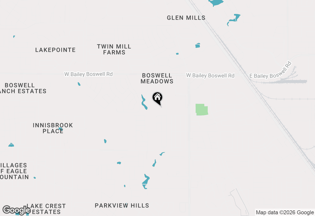 Map of 8440 Shallow Creek Drive, Fort Worth, TX 76179