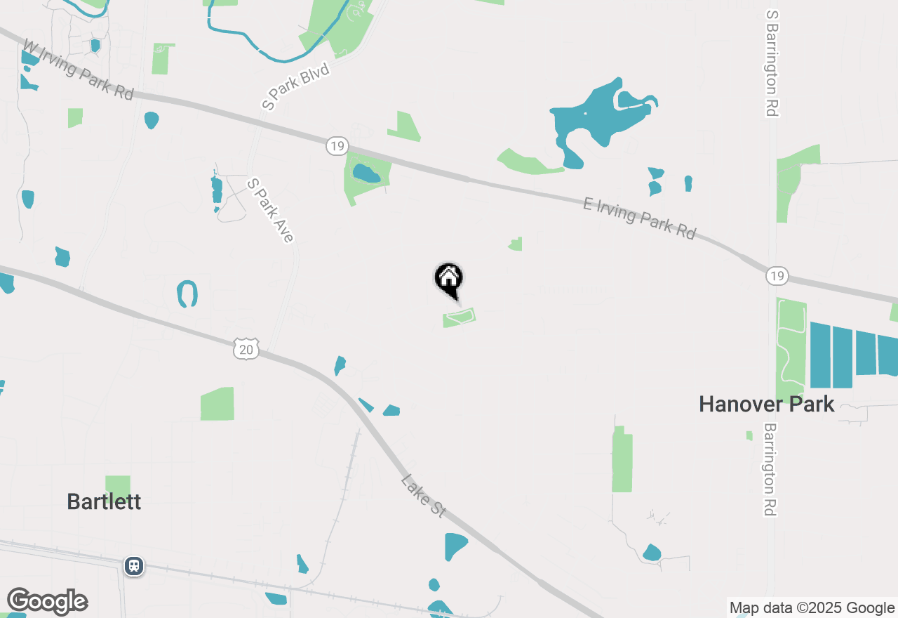 Map of 719 Lacy Avenue, Streamwood, IL 60107