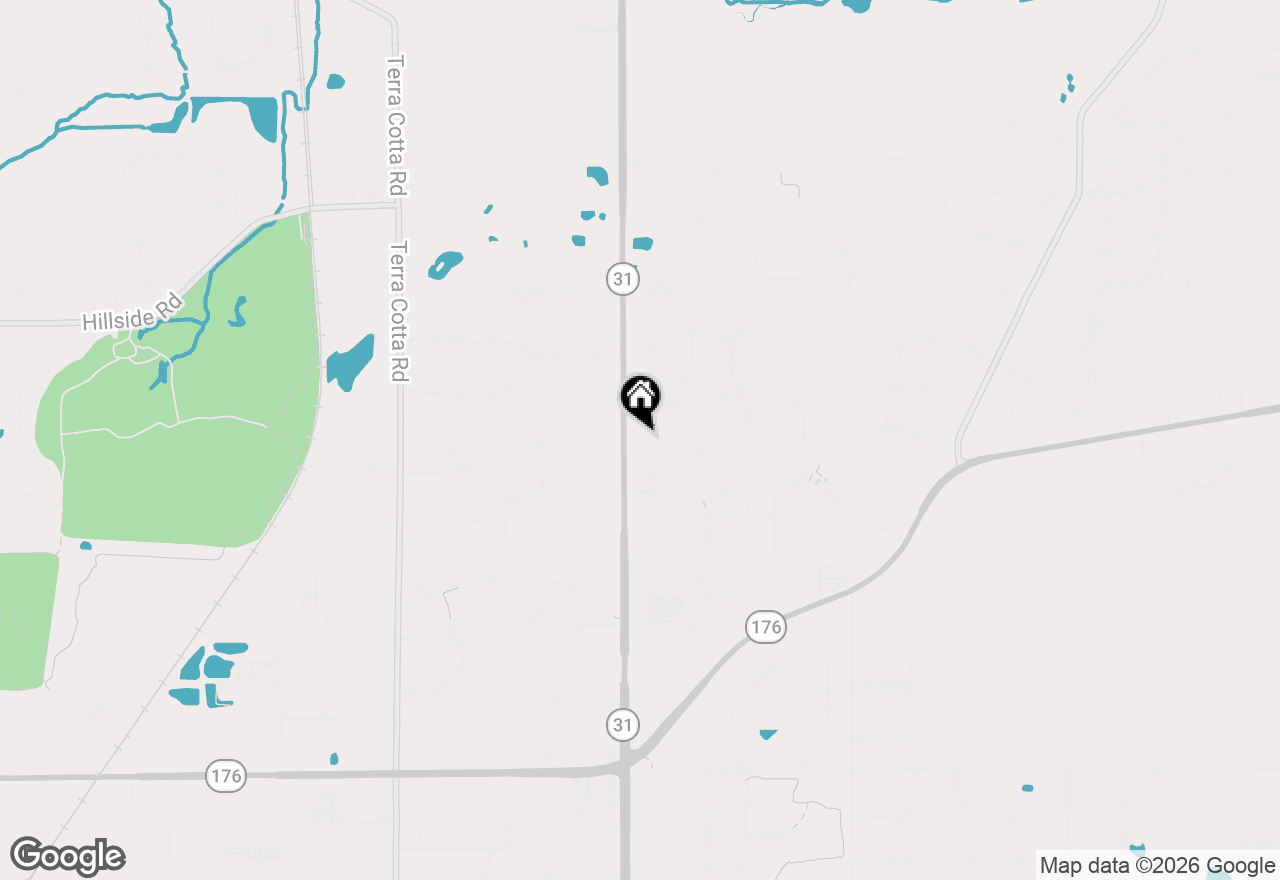 Map of 636 Cassia Court, Crystal Lake, IL 60012