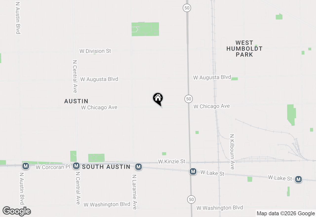 Map of 5009 W Chicago Avenue, Chicago, IL 60651
