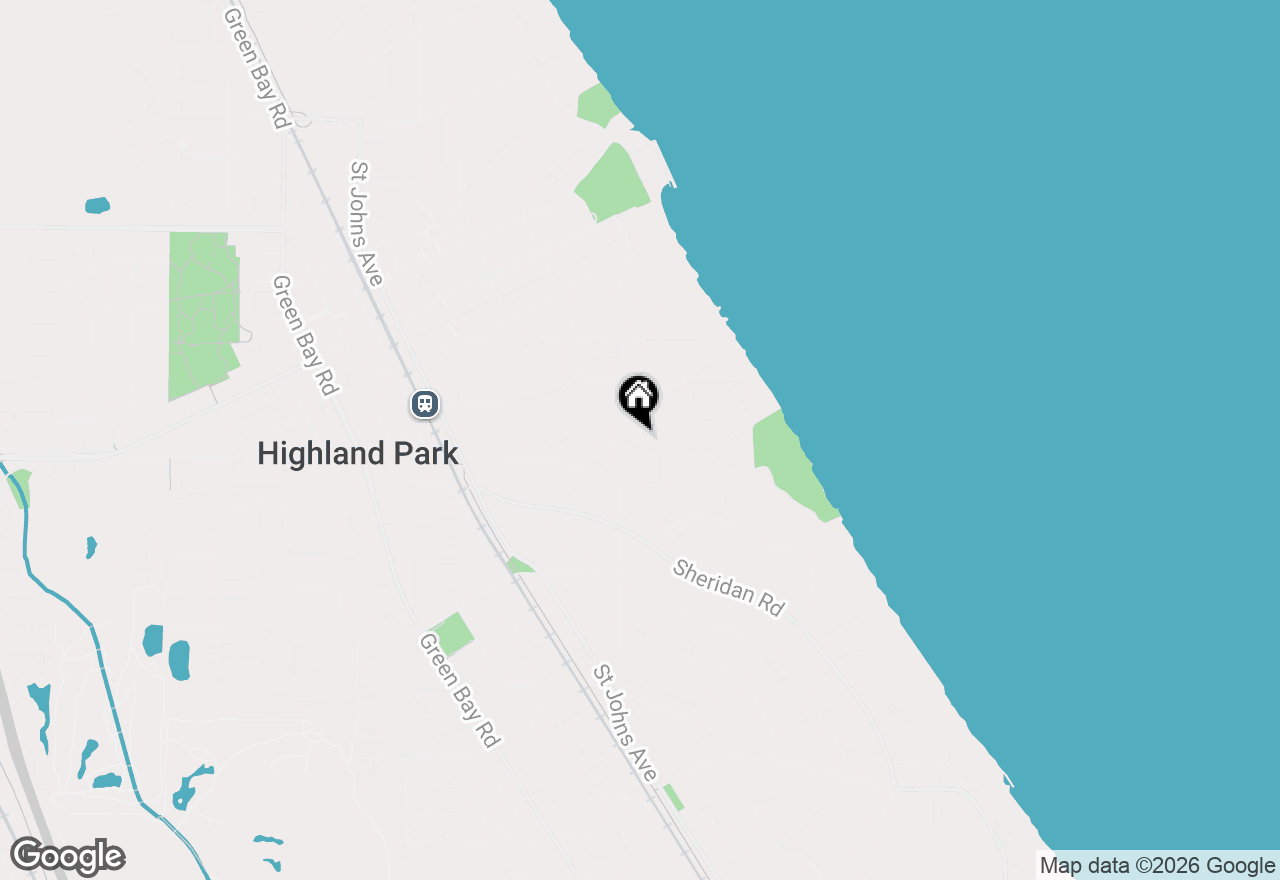 Map of 259 Ravine Drive, Highland Park, IL 60035