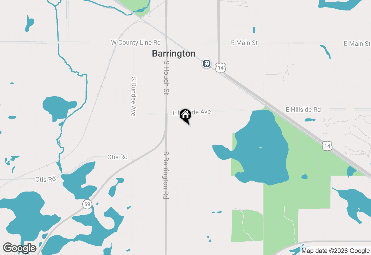 Map of 746 S Grove Avenue, Barrington, IL 60010