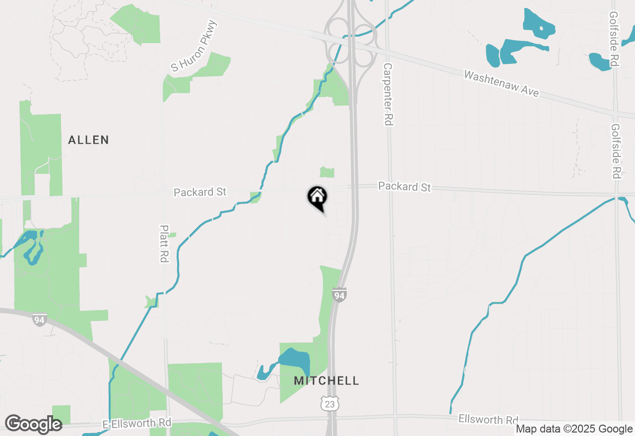 Map of 3029 Turnberry Lane, Ann Arbor, MI 48108