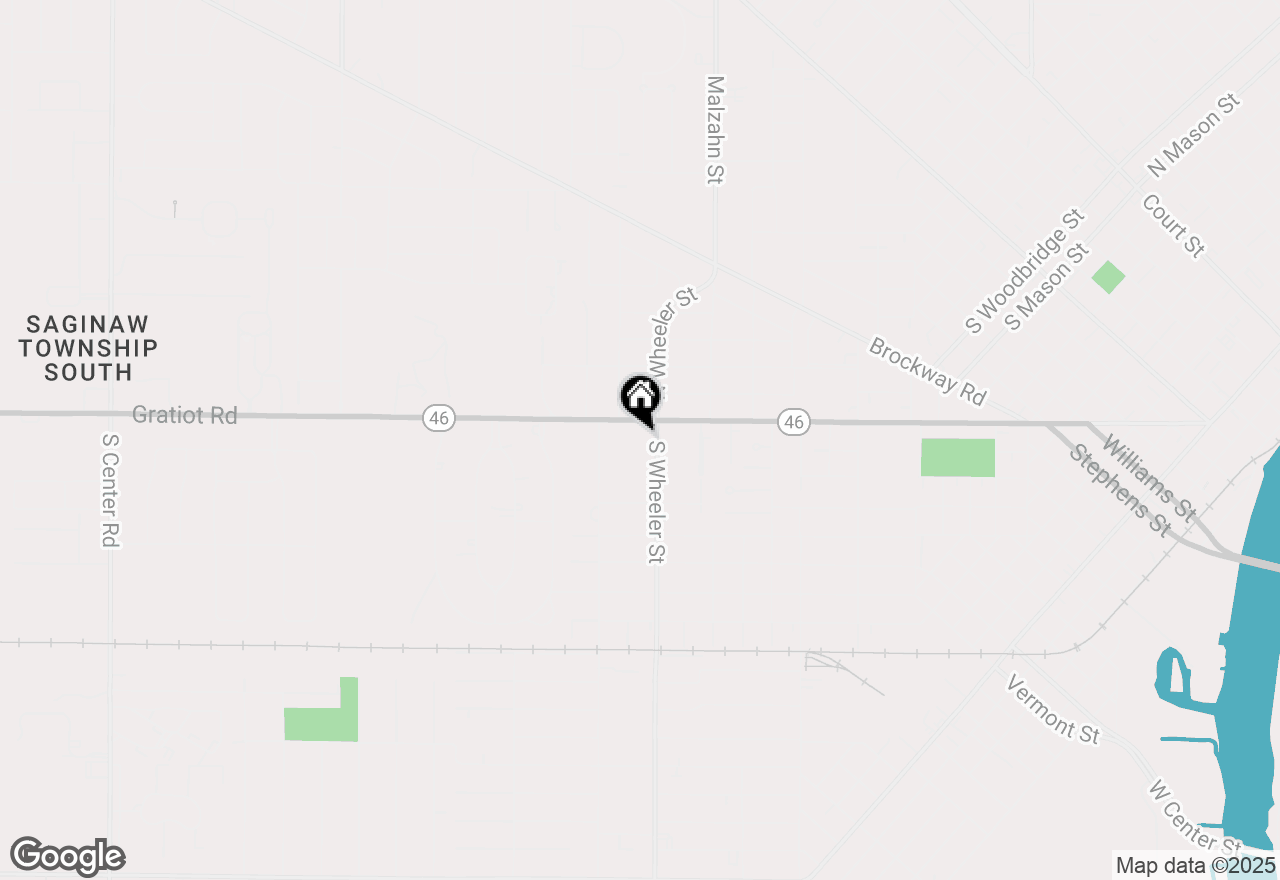 Map of 2015 Gratiot Avenue, Saginaw, MI 48602