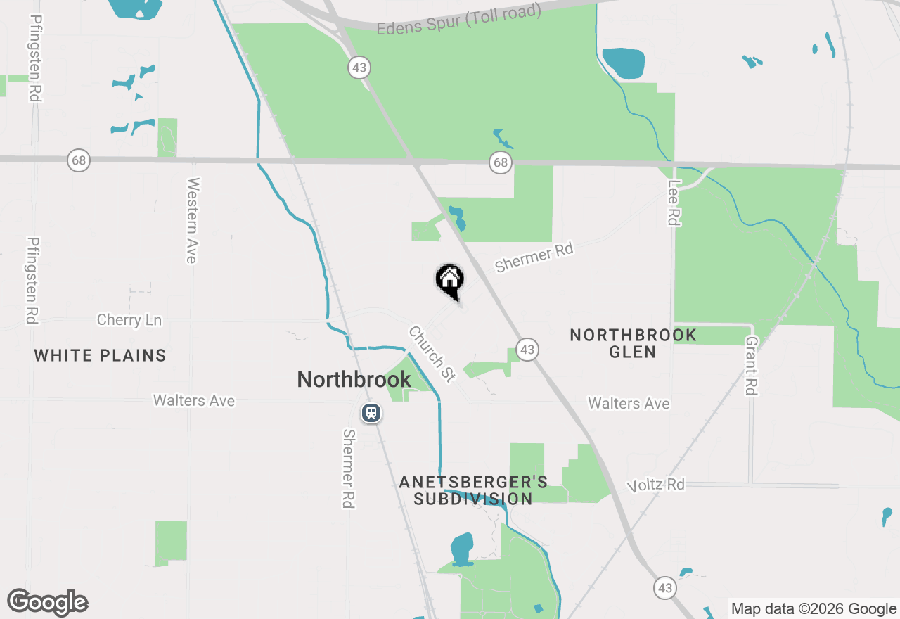 Map of 1209 Shermer Road, Northbrook, IL 60062