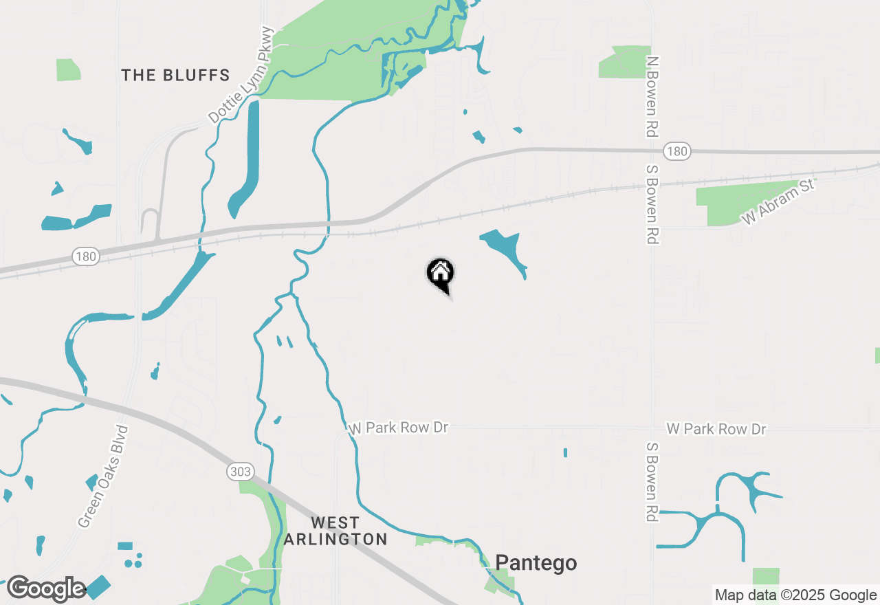 Map of 3402 Yellowstone Drive, Arlington, TX 76013