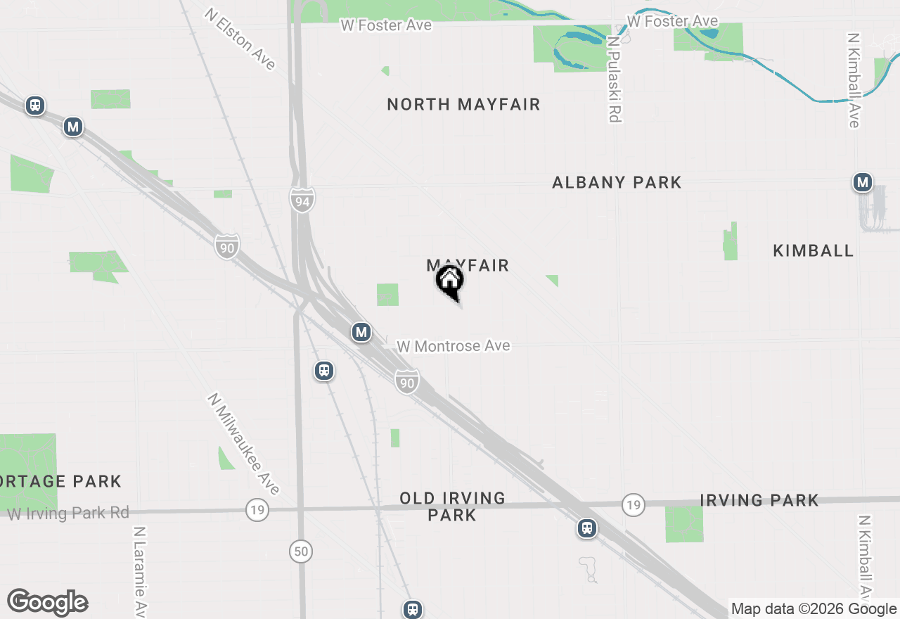 Map of 4455 N Kostner Avenue, Chicago, IL 60630