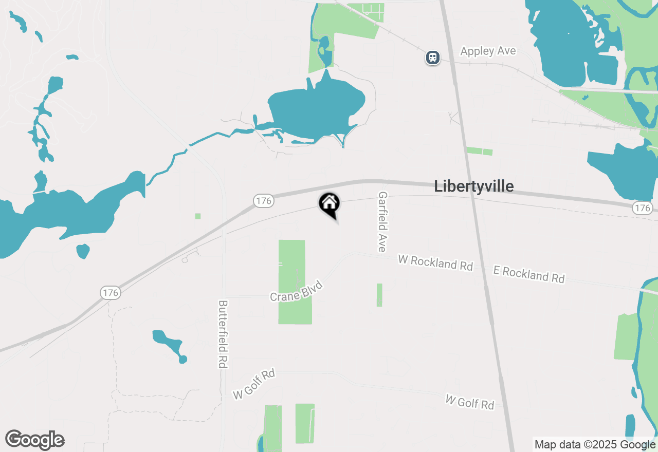 Map of 318 Dawes Street, Libertyville, IL 60048