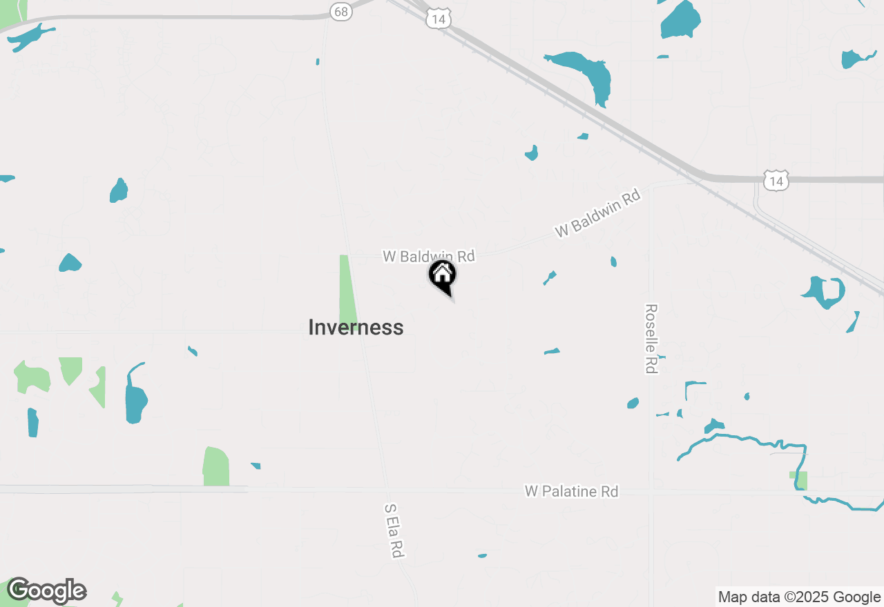 Map of 449 Cumnock Road, Inverness, IL 60067