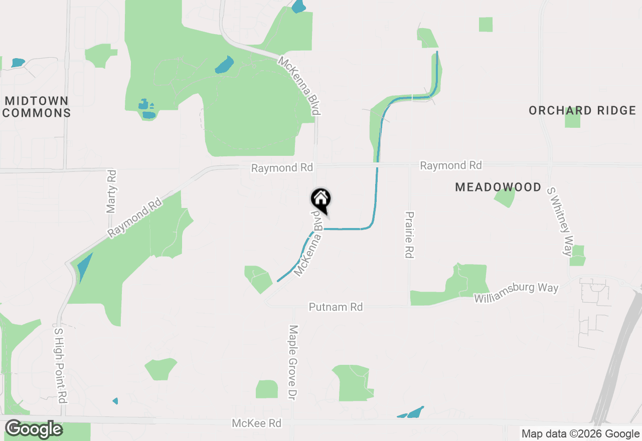 Map of 2309/2311 Mckenna Boulevard, Madison, WI 53711