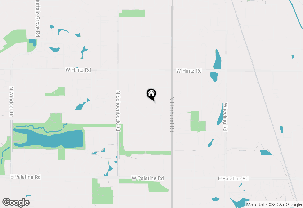 Map of 17 N Wildwood Drive, Prospect Heights, IL 60070