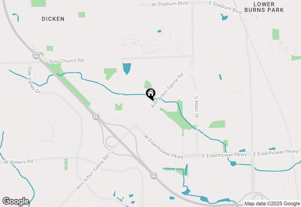 Map of 1850 Northbrook Drive, Ann Arbor, MI 48103