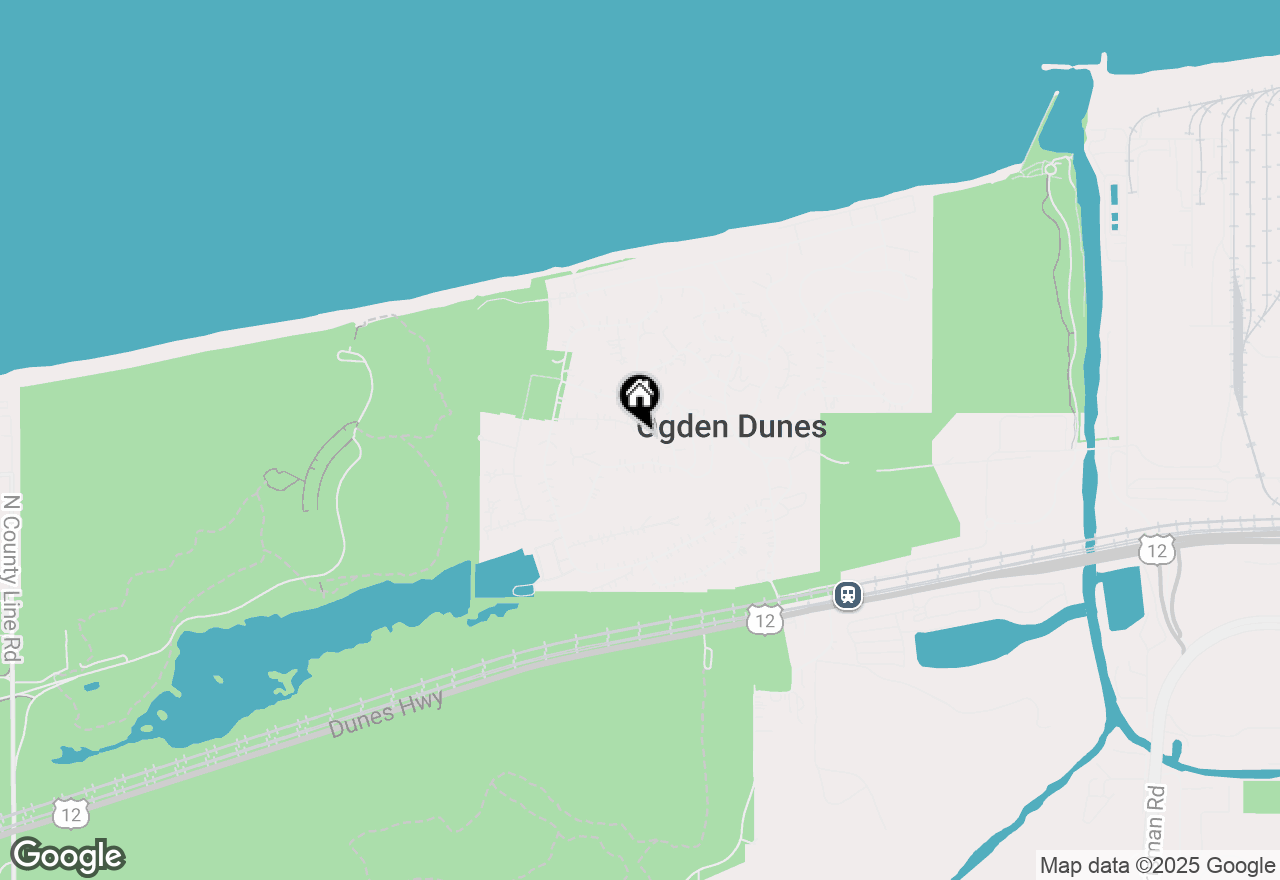 Map of 15 Summit Road, Ogden Dunes, IN 46368