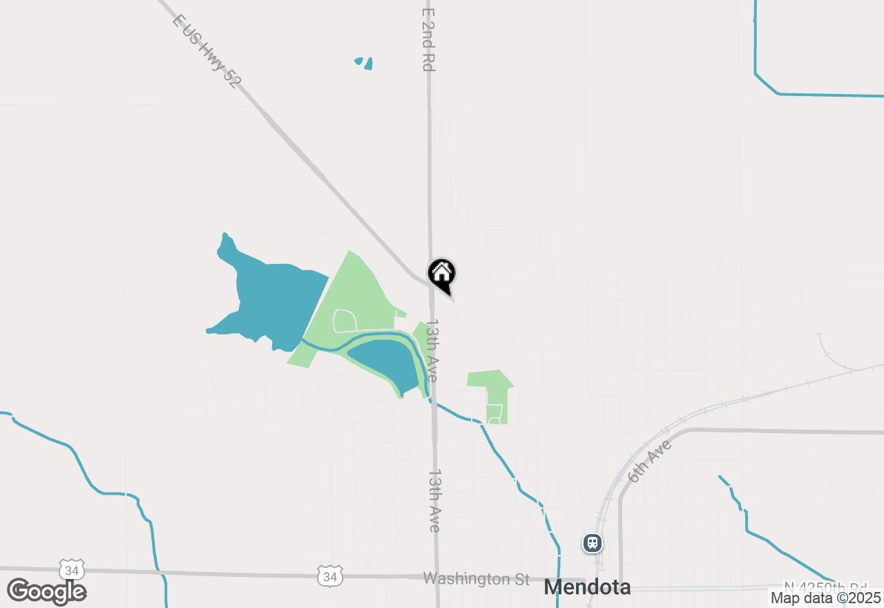 Map of 2001 W Main Street, Mendota, IL 61342