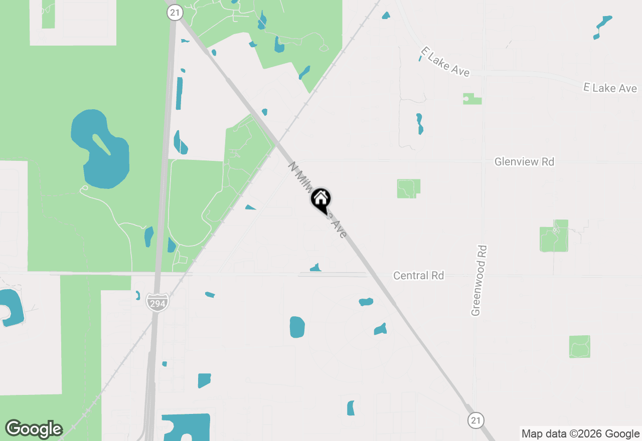 Map of 4000 Triumvera Drive #508, Glenview, IL 60025