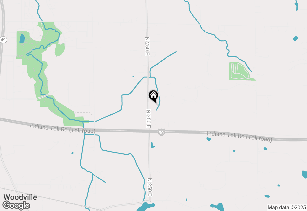 Map of 975 N 250 E, Chesterton, IN 46304