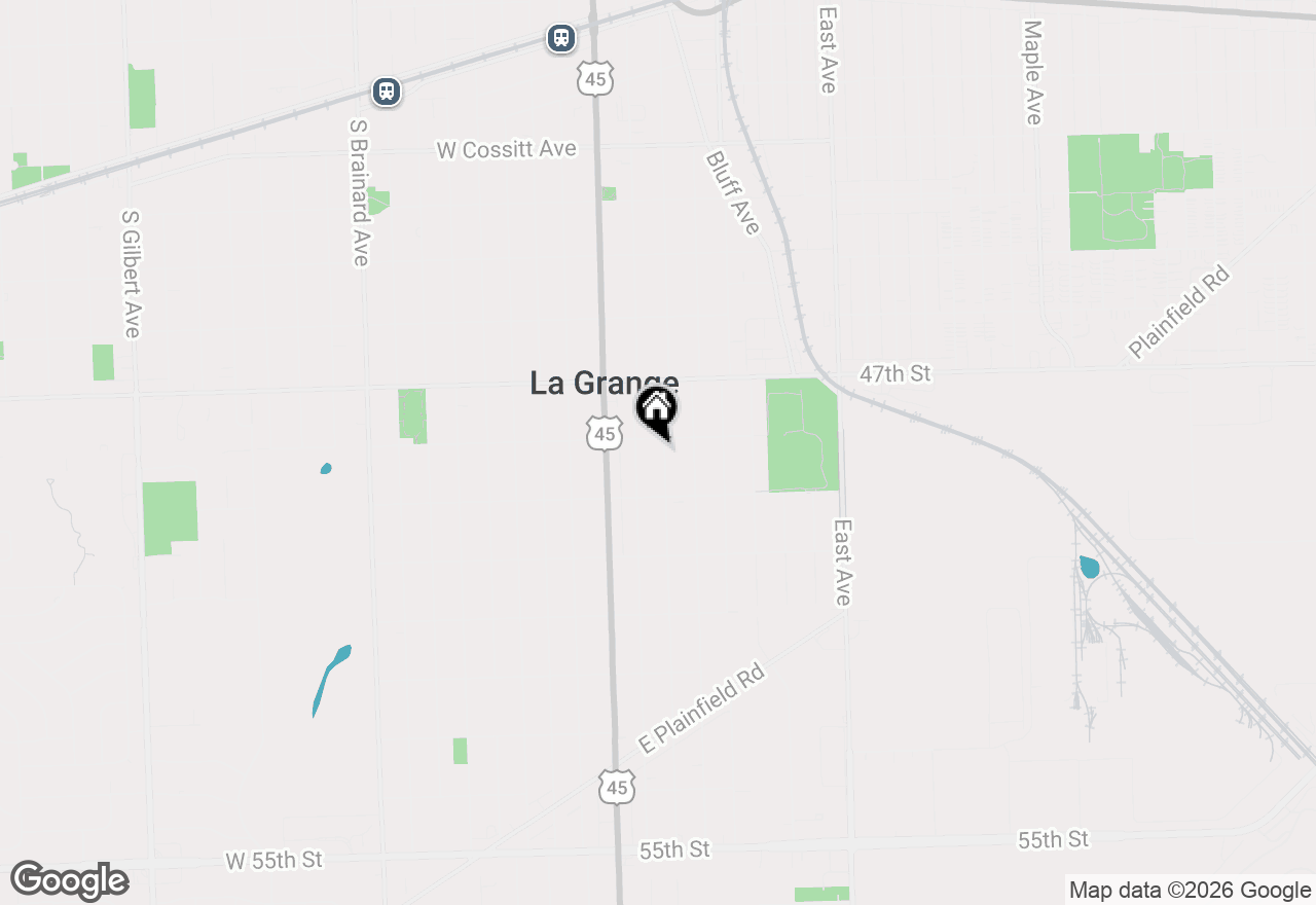 Map of 608 7th Avenue, La Grange, IL 60525