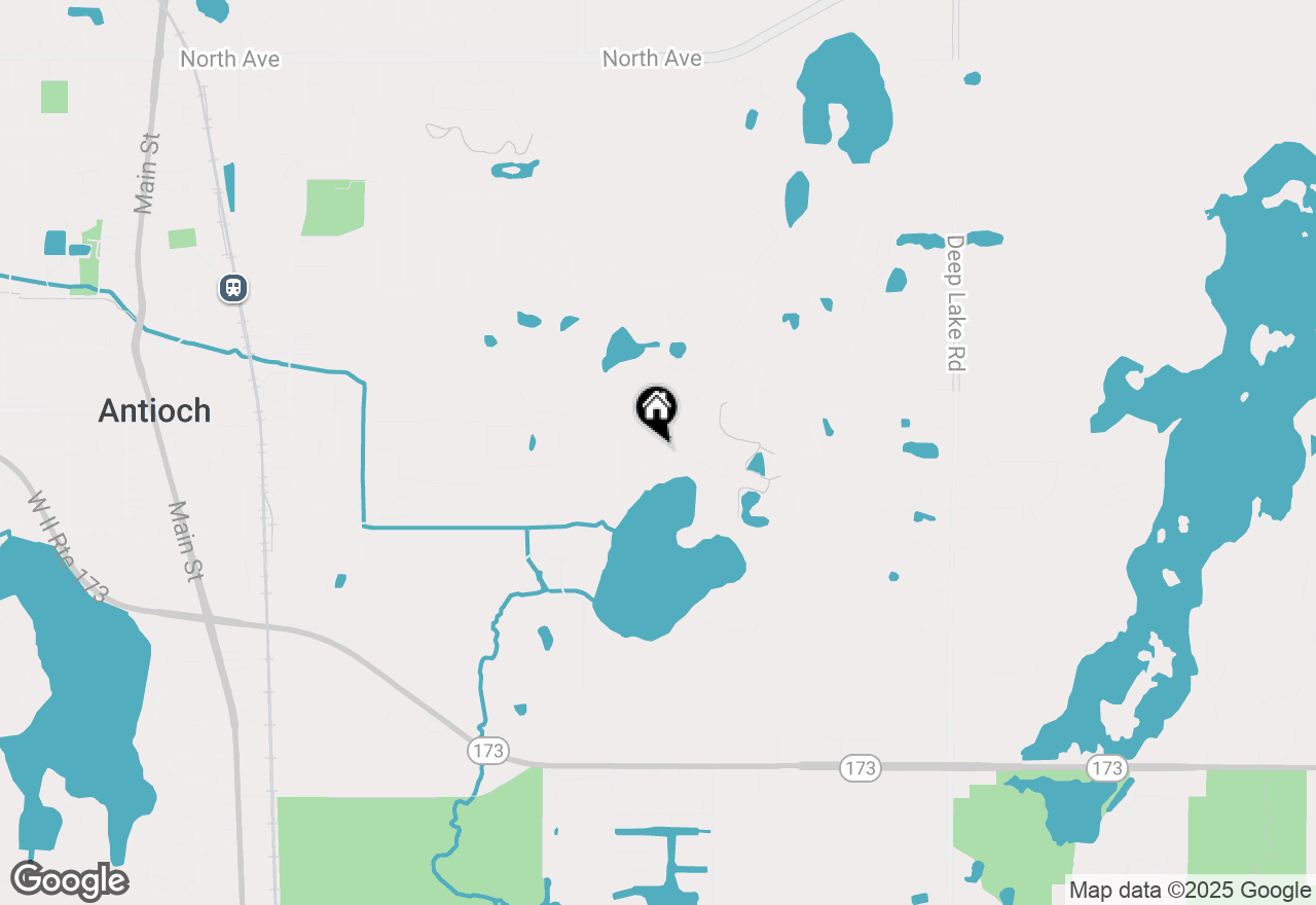 Map of 22628 W Silver Lake Avenue, Antioch, IL 60002