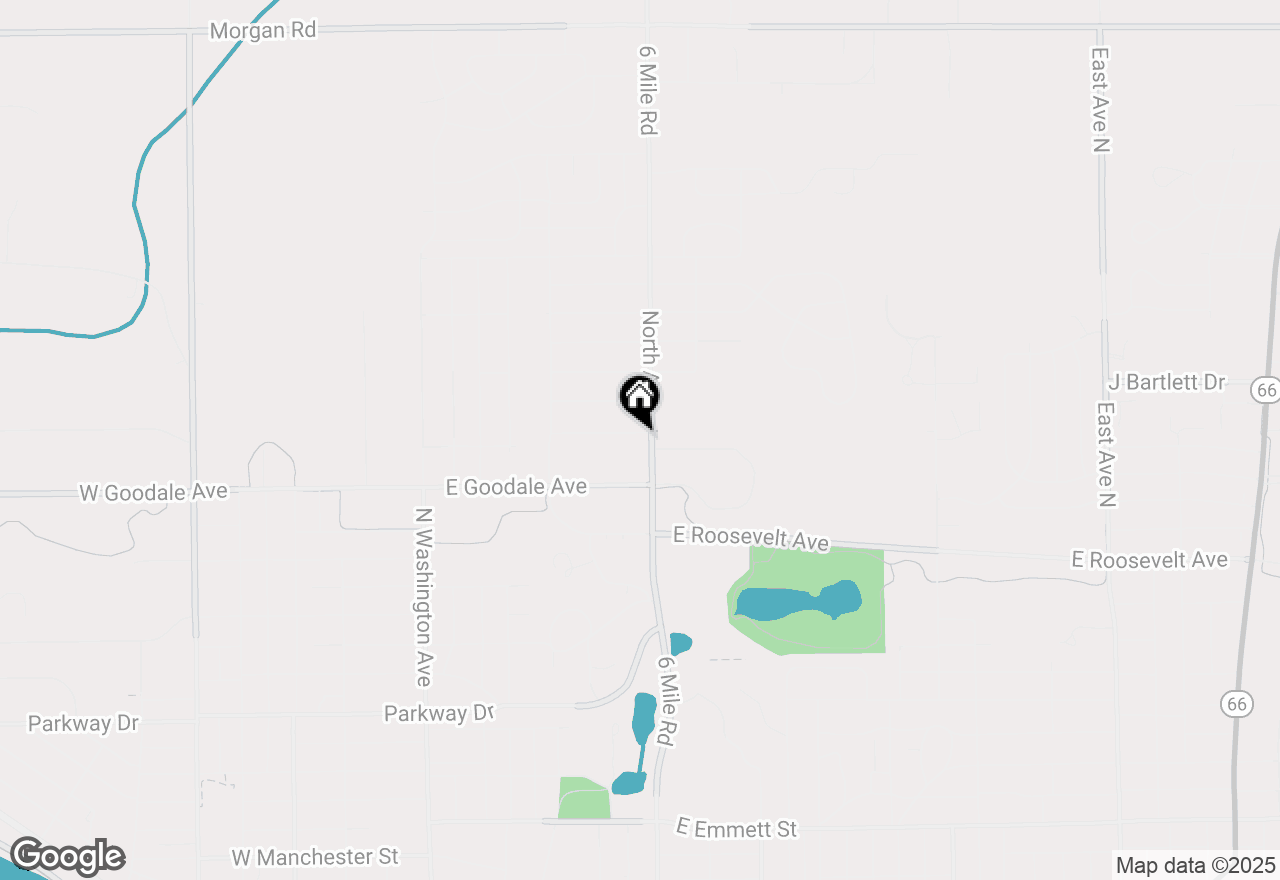 Map of 17 Boyd Street, Battle Creek, MI 49037