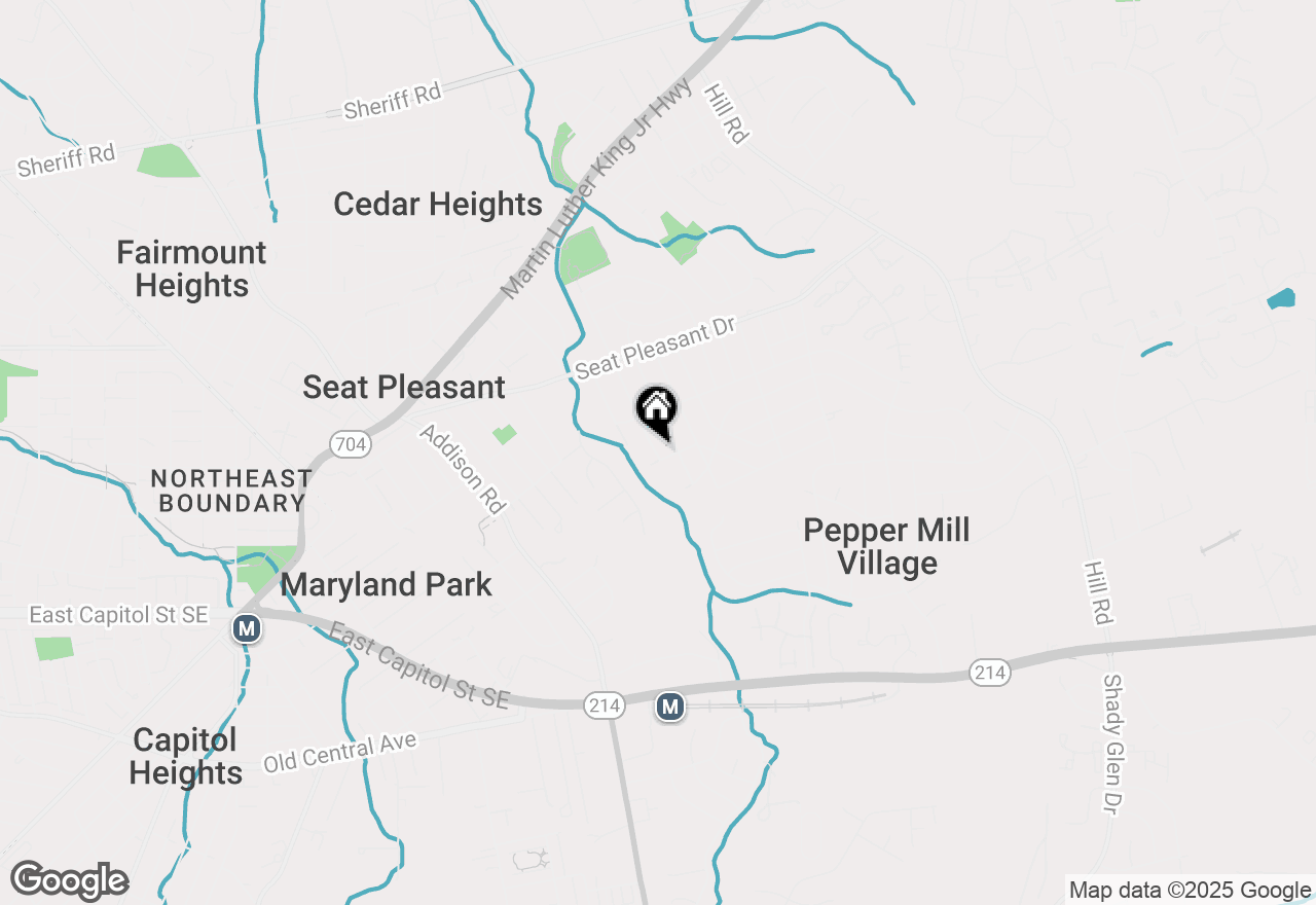 Map of 403 Birchleaf Avenue, Capitol Heights, MD 20743