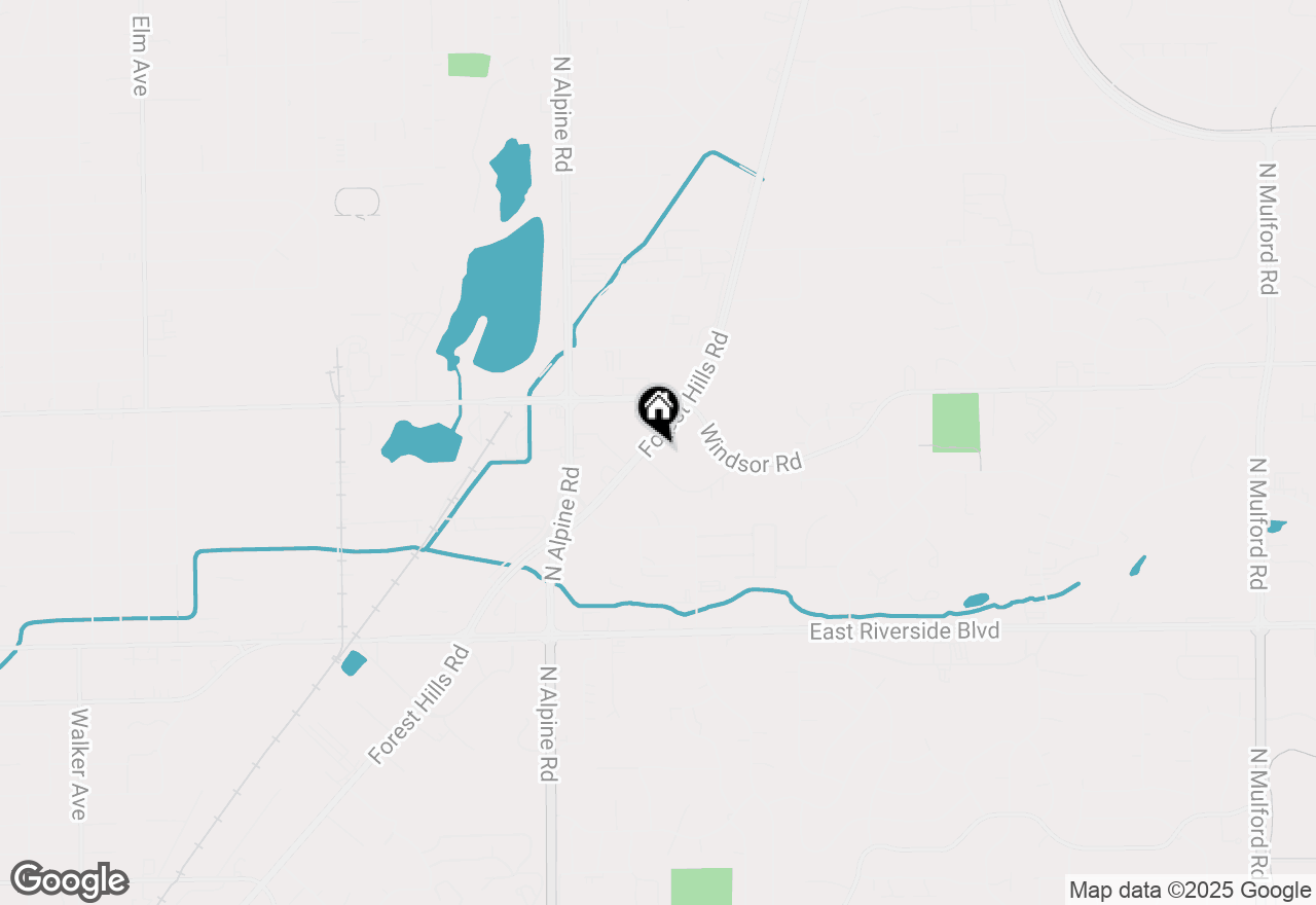 Map of 7207 Forest Hills Road, Loves Park, IL 61111