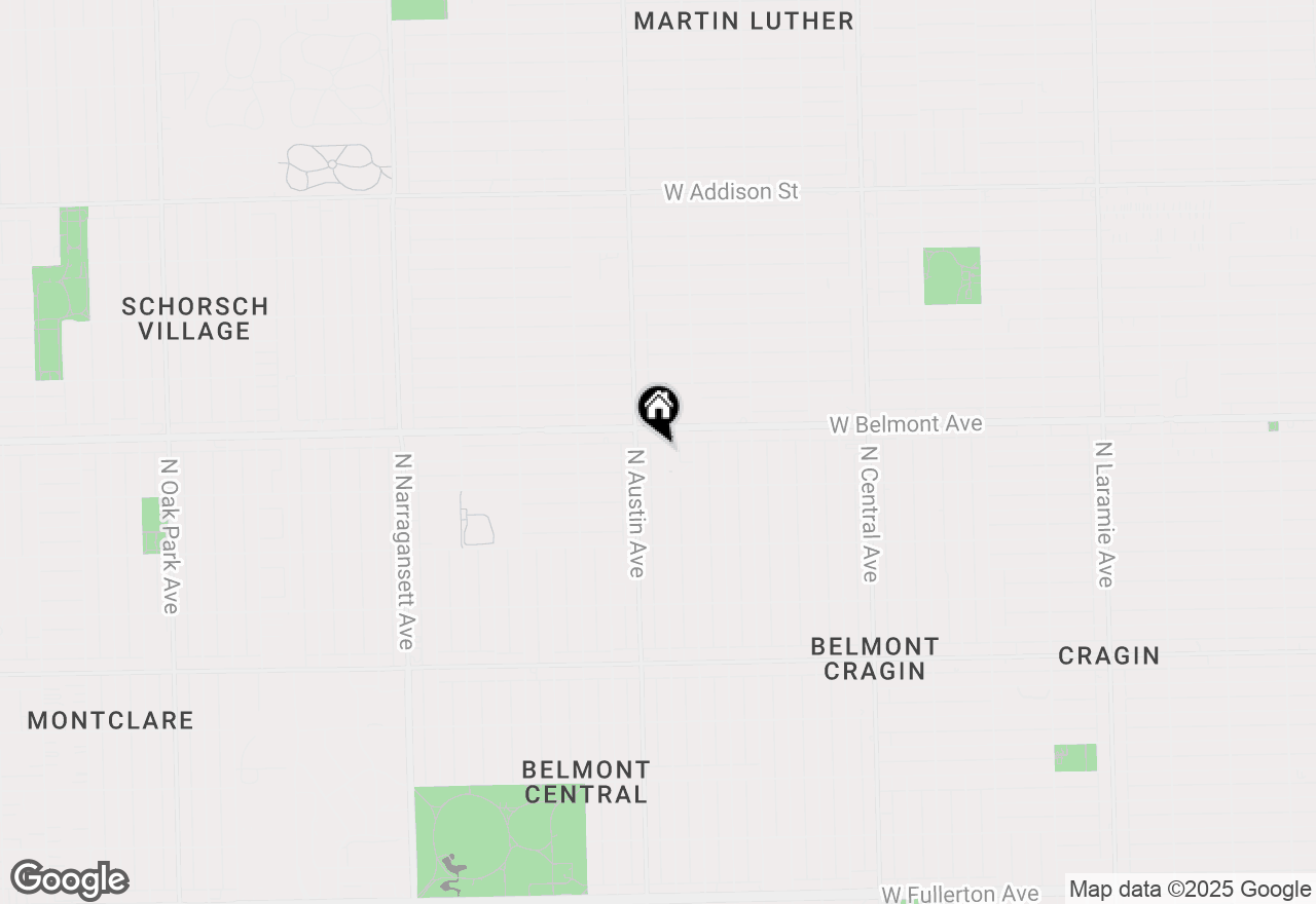 Map of 3134 N Mason Avenue, Chicago, IL 60634