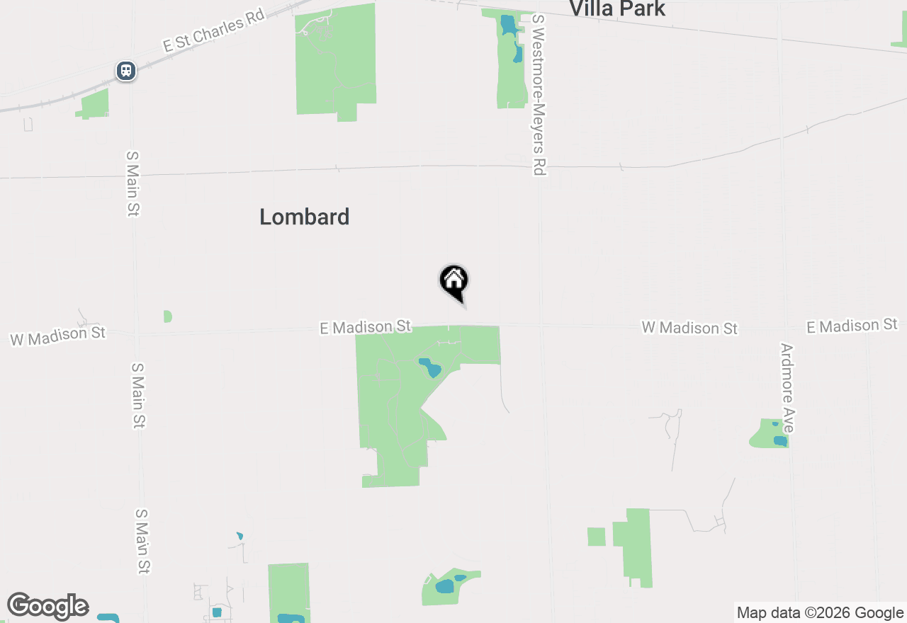 Map of 573 S Chase Avenue, Lombard, IL 60148