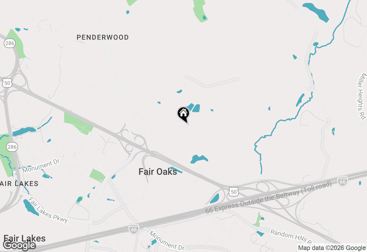 Map of 11916 Parkside Drive, Fairfax, VA 22033