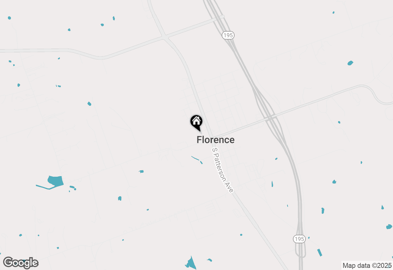 Map of 105 West Avenue, Florence, TX 76527