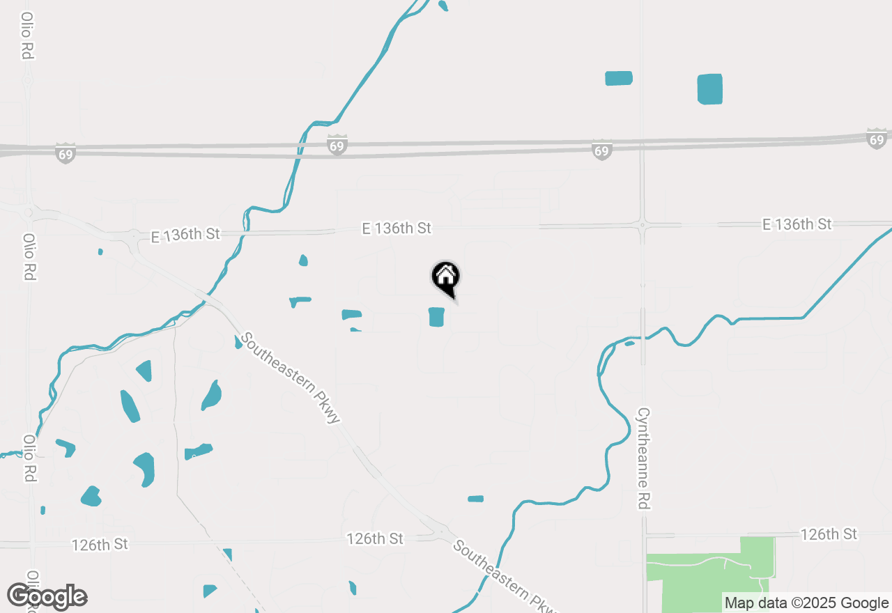 Map of 13410 Mancroft Drive, Fishers, IN 46037