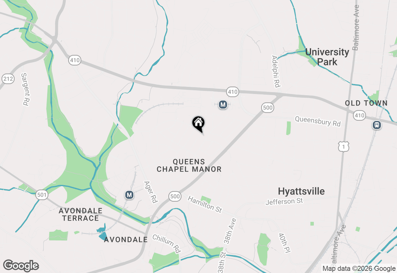 Map of 3300 Manorwood Drive, Hyattsville, MD 20782