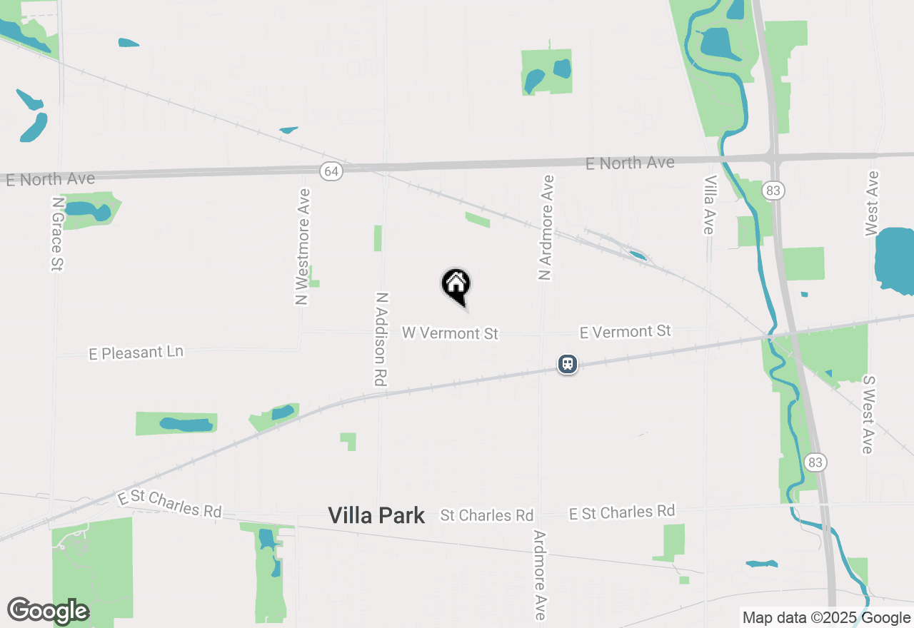 Map of 450 N Harvard Avenue, Villa Park, IL 60181