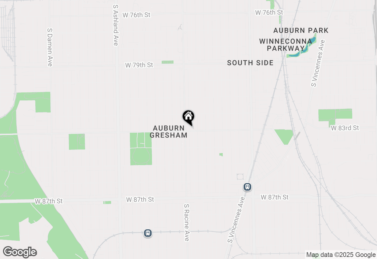 Map of 8257 S Racine Avenue, Chicago, IL 60620