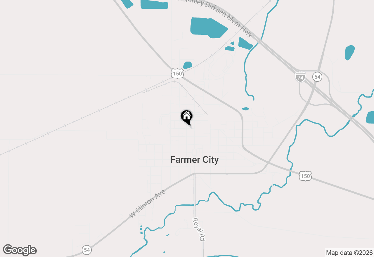 Map of 101 W Richardson Street, Farmer City, IL 61842