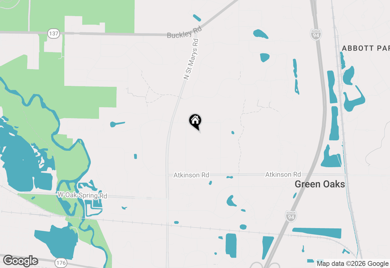 Map of 1270 Benson Lane, Green Oaks, IL 60048