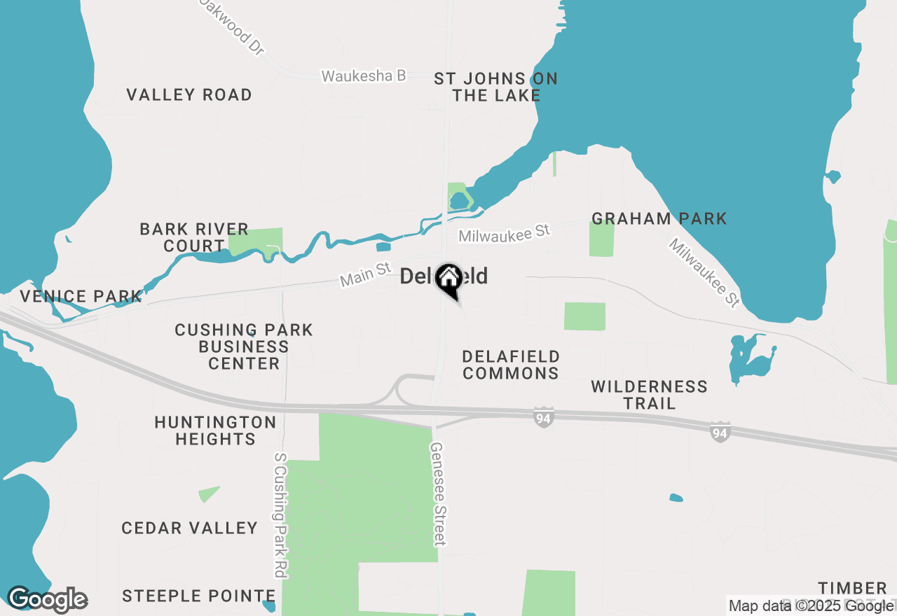 Map of 408-418 Genesee St, Delafield, WI 53018