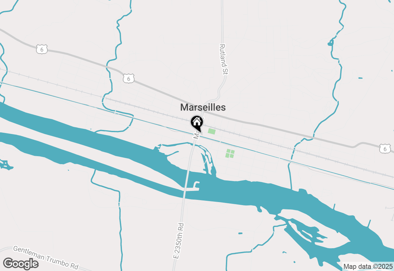 Map of 331 Main Street, Marseilles, IL 61341
