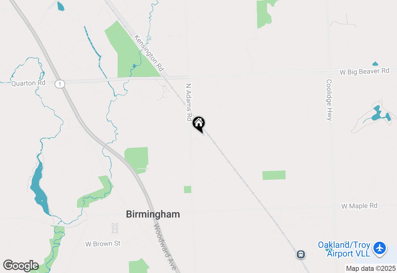 Map of 1109 Derby Road #5, Birmingham, MI 48009