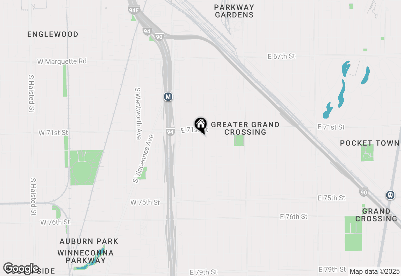 Map of 7129 S Michigan Avenue, Chicago, IL 60619