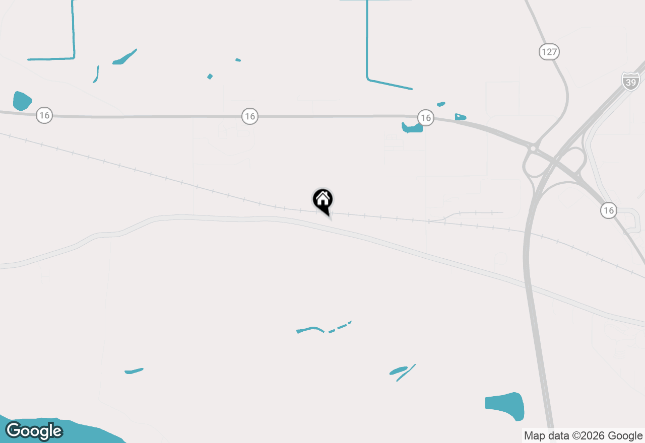 Map of W10286 County Road O, Portage, WI 53901